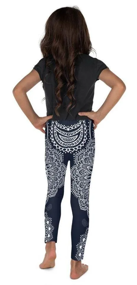 Mantra Kid's Leggings Navy Blue