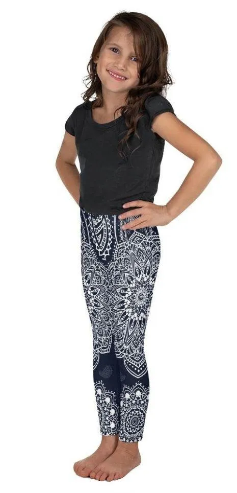 Mantra Kid's Leggings Navy Blue