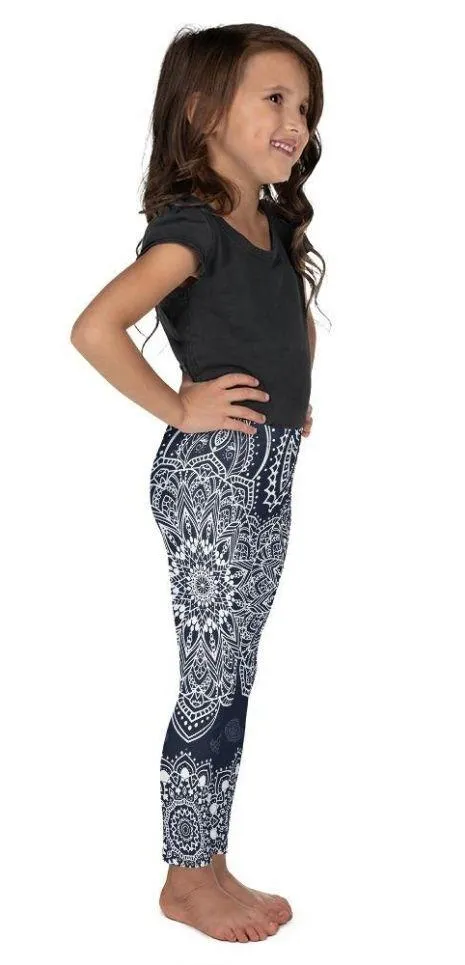 Mantra Kid's Leggings Navy Blue