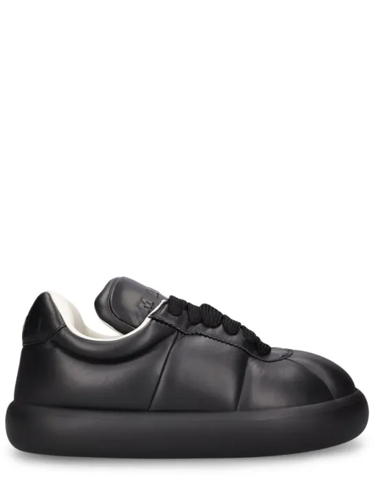 Marni   Chunky soft leather low top sneakers 