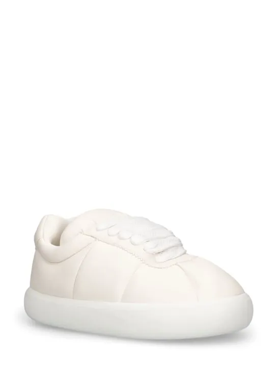 Marni   Chunky soft leather low top sneakers 