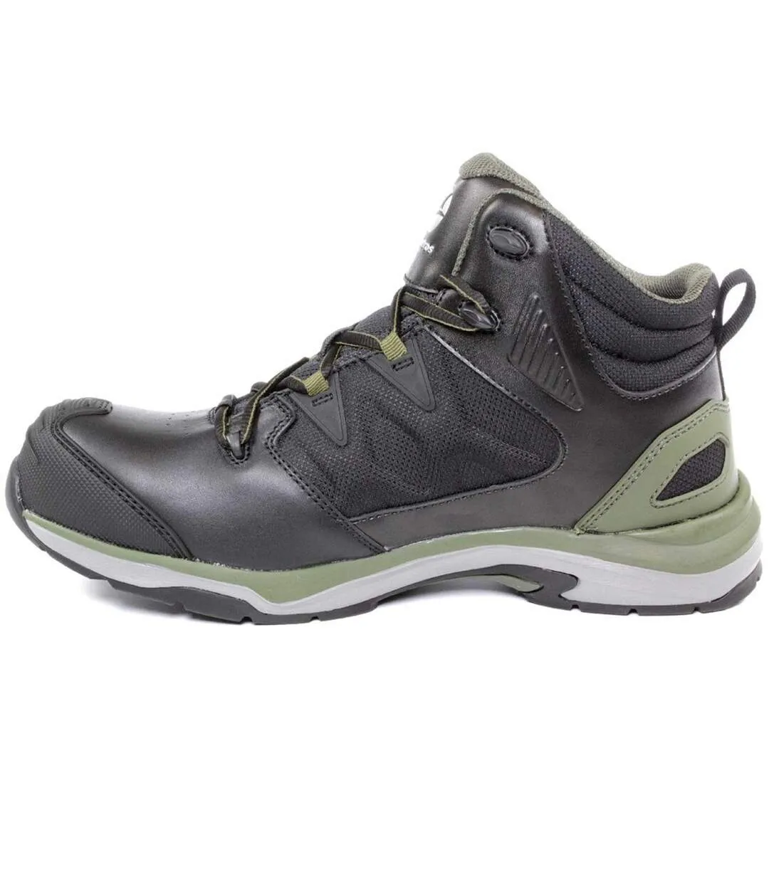 Mens ultratrail ctx mid safety boot black/olive Albatros