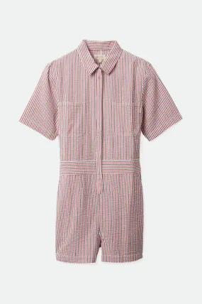 Mersey Short Coverall - Stripe