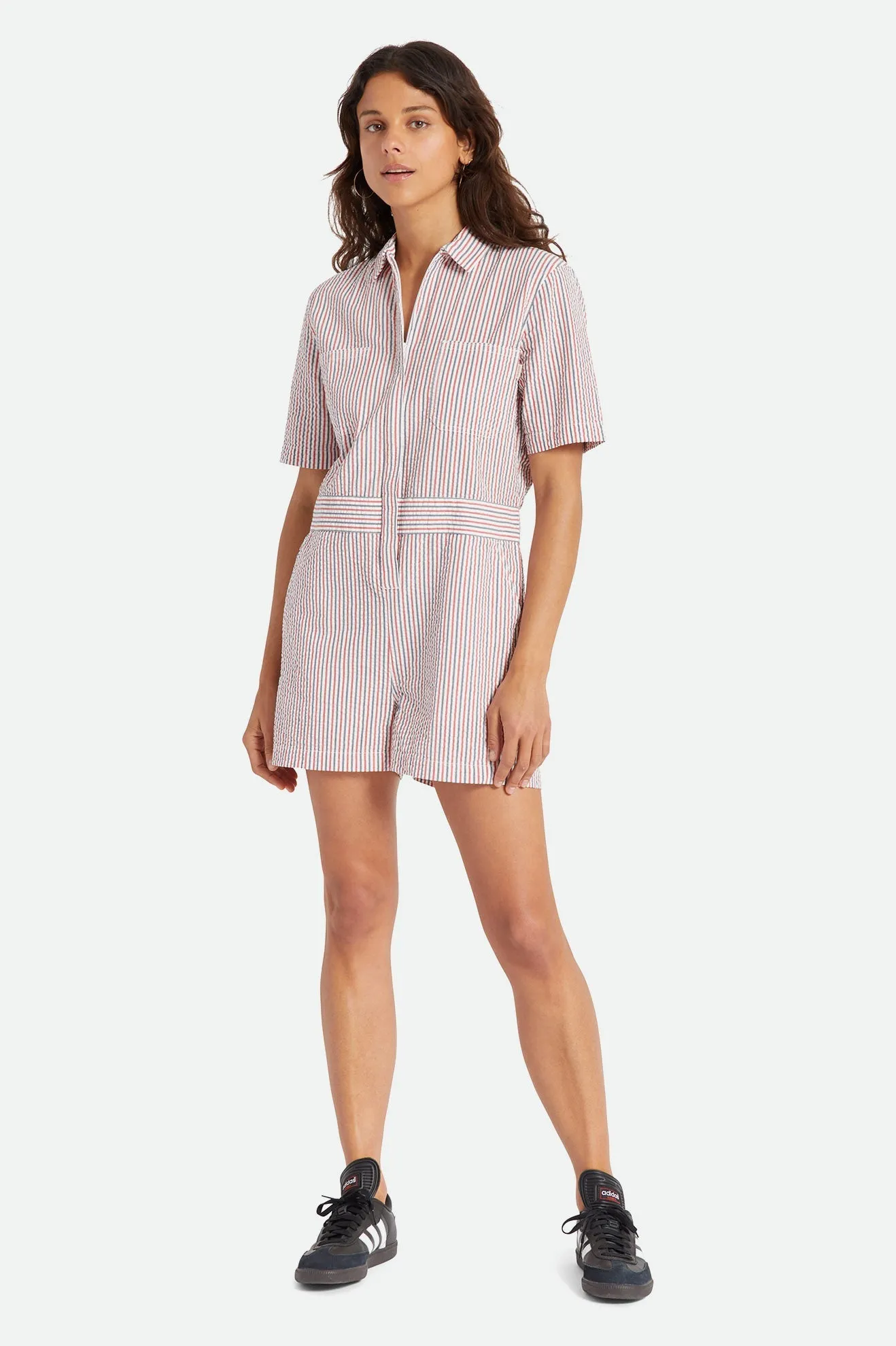 Mersey Short Coverall - Stripe