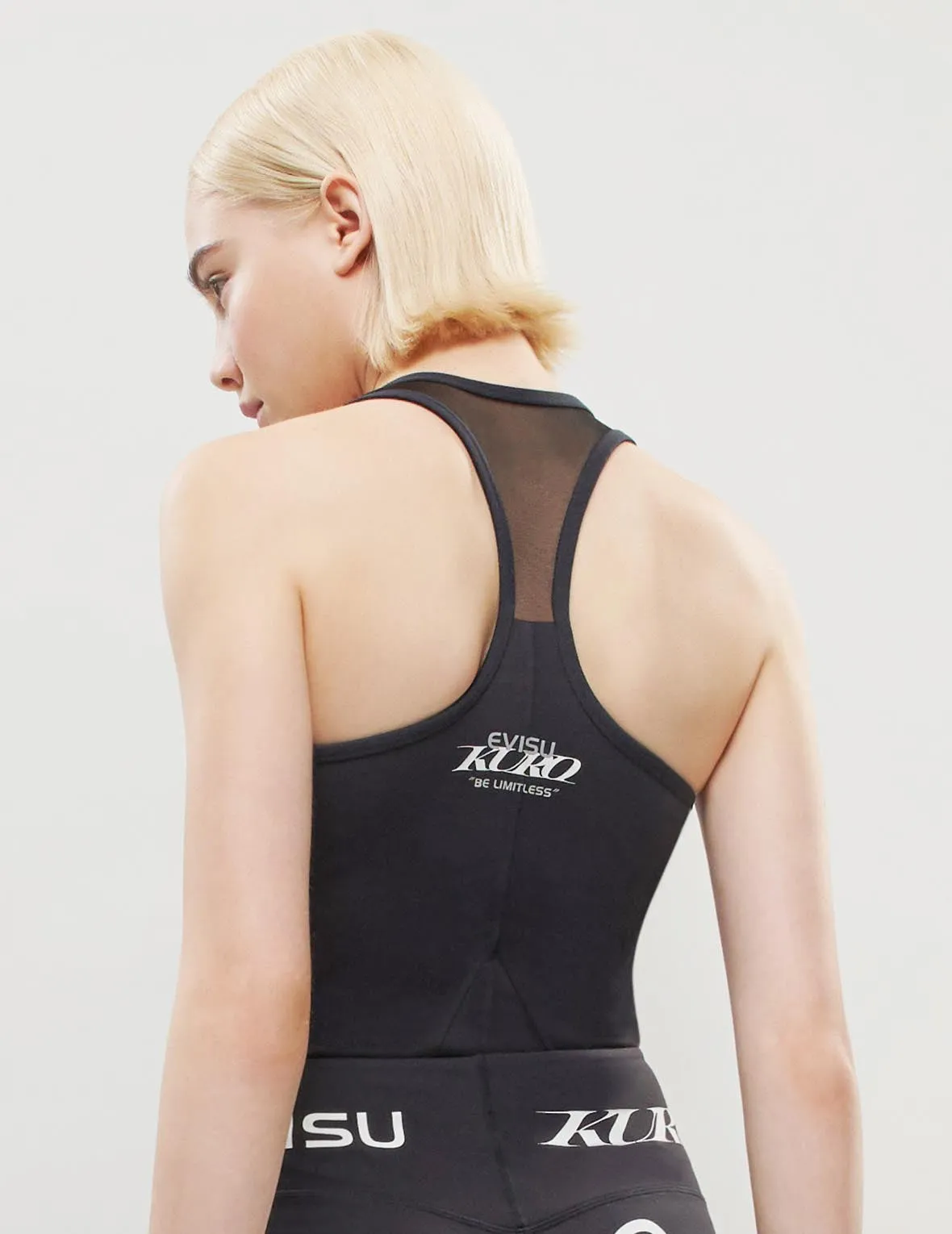 Mesh-blocking Y-Back Tank