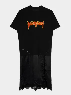 Metal Logo Dress