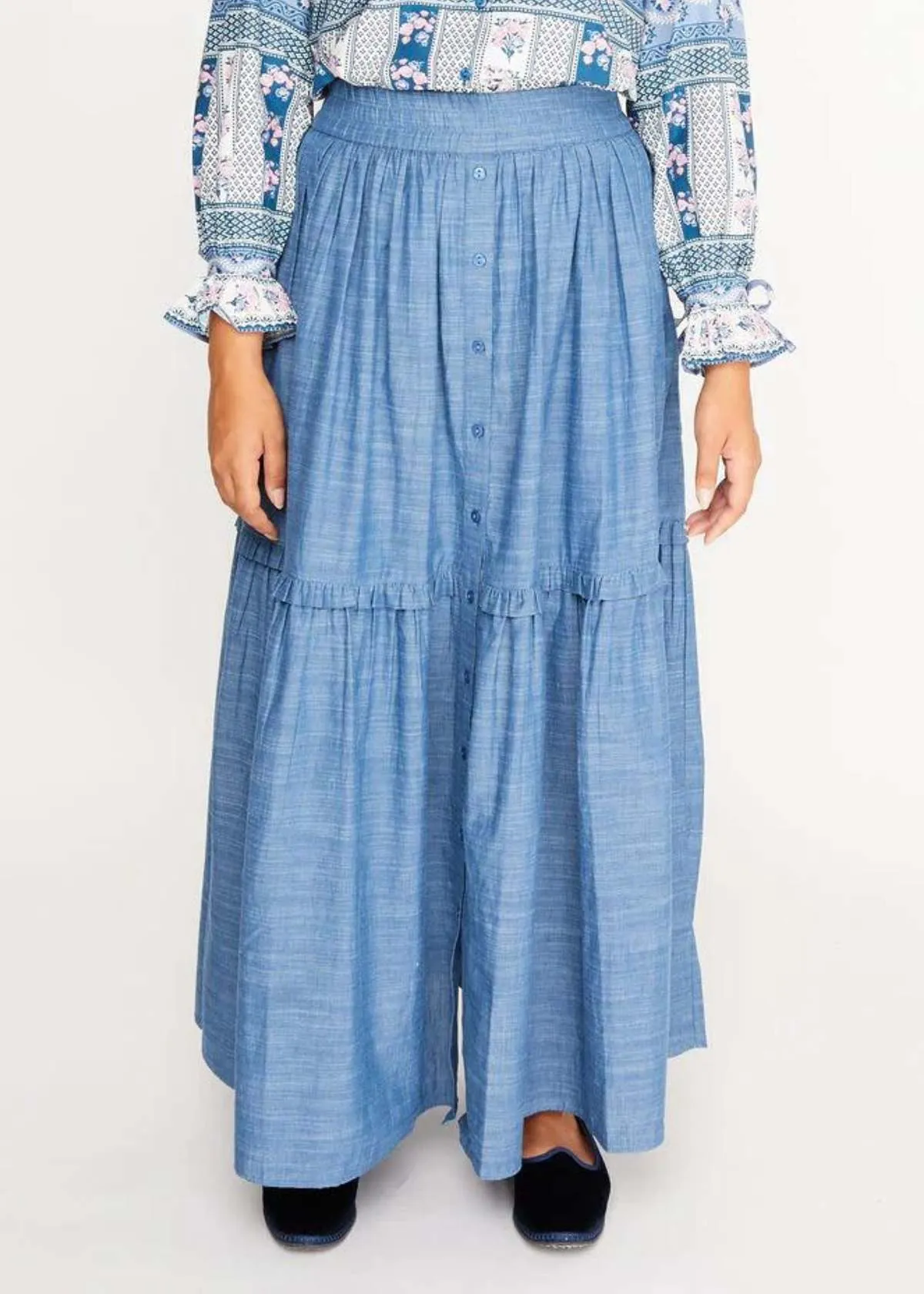 Mimi skirt - chambray