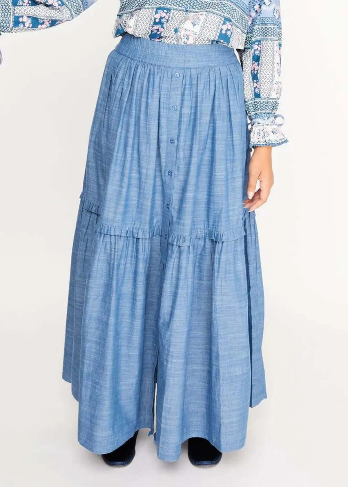 Mimi skirt - chambray