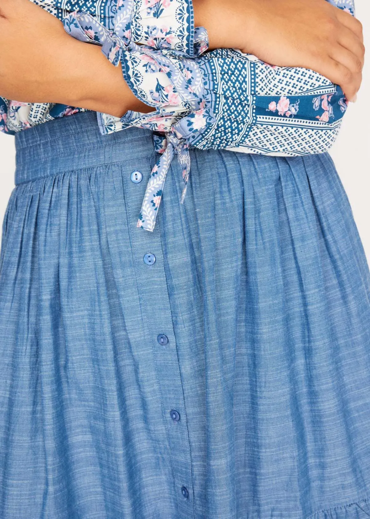 Mimi skirt - chambray