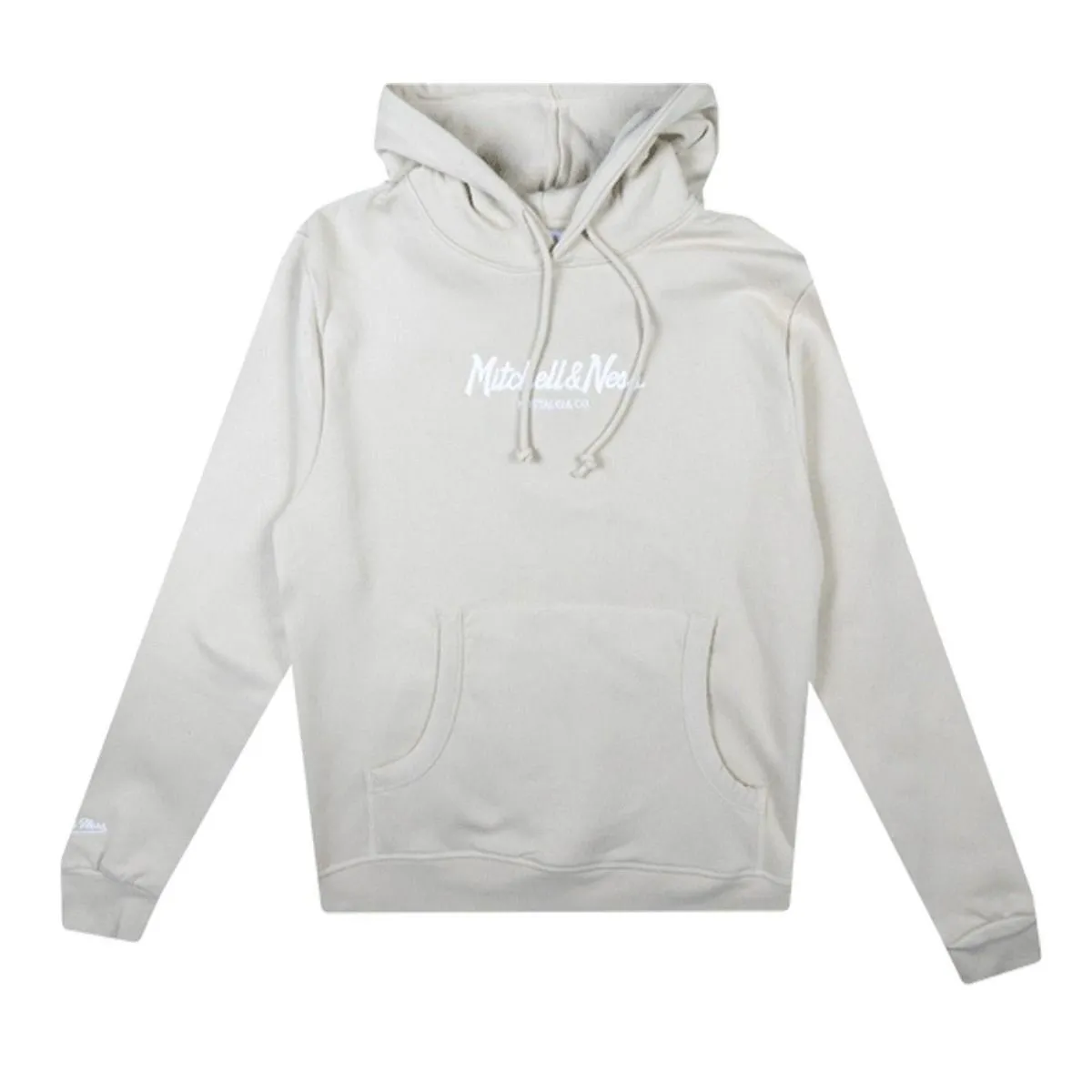 Mitchell & Ness Pin script Logo Hoodie Khaki