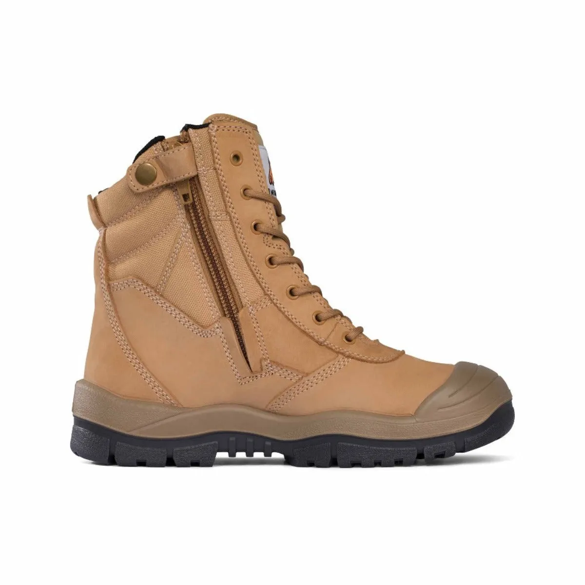 Mongrel High Leg ZipSider Boot with Scuff Cap