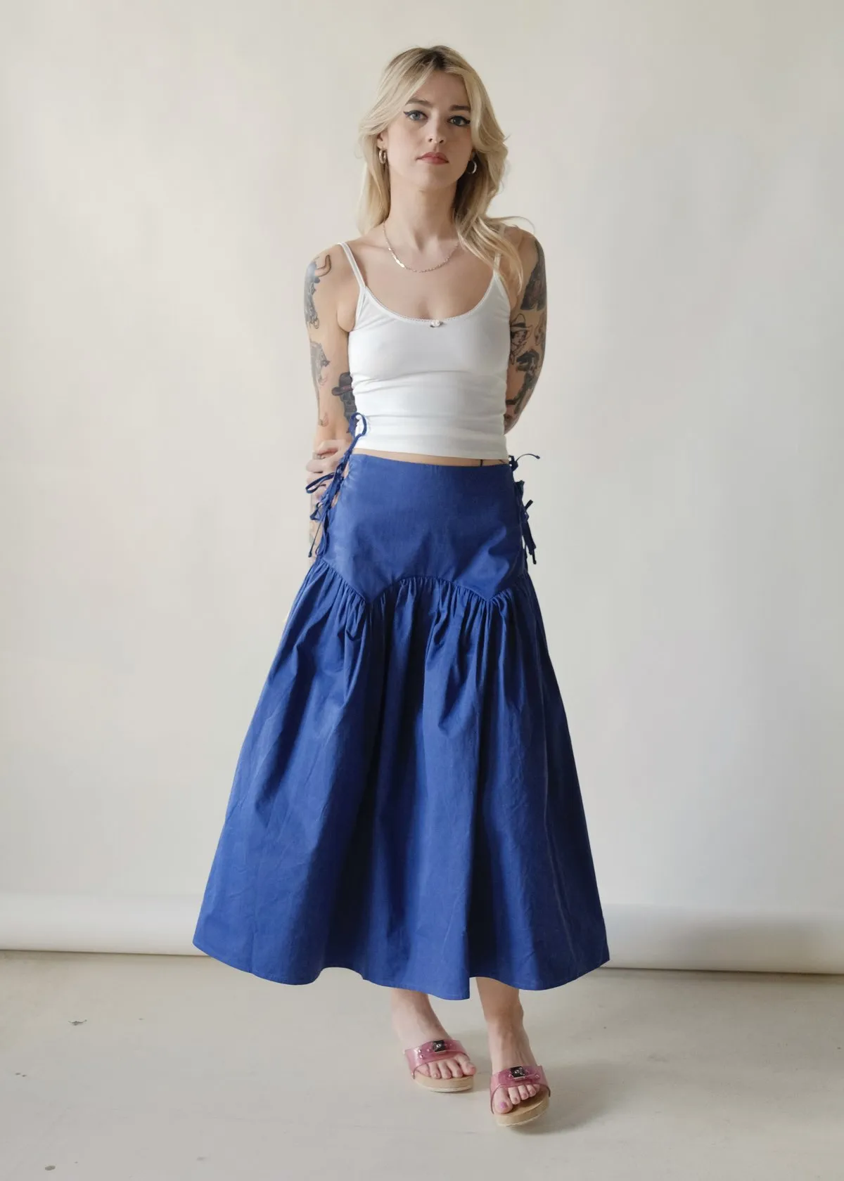 Nala Skirt - Indigo