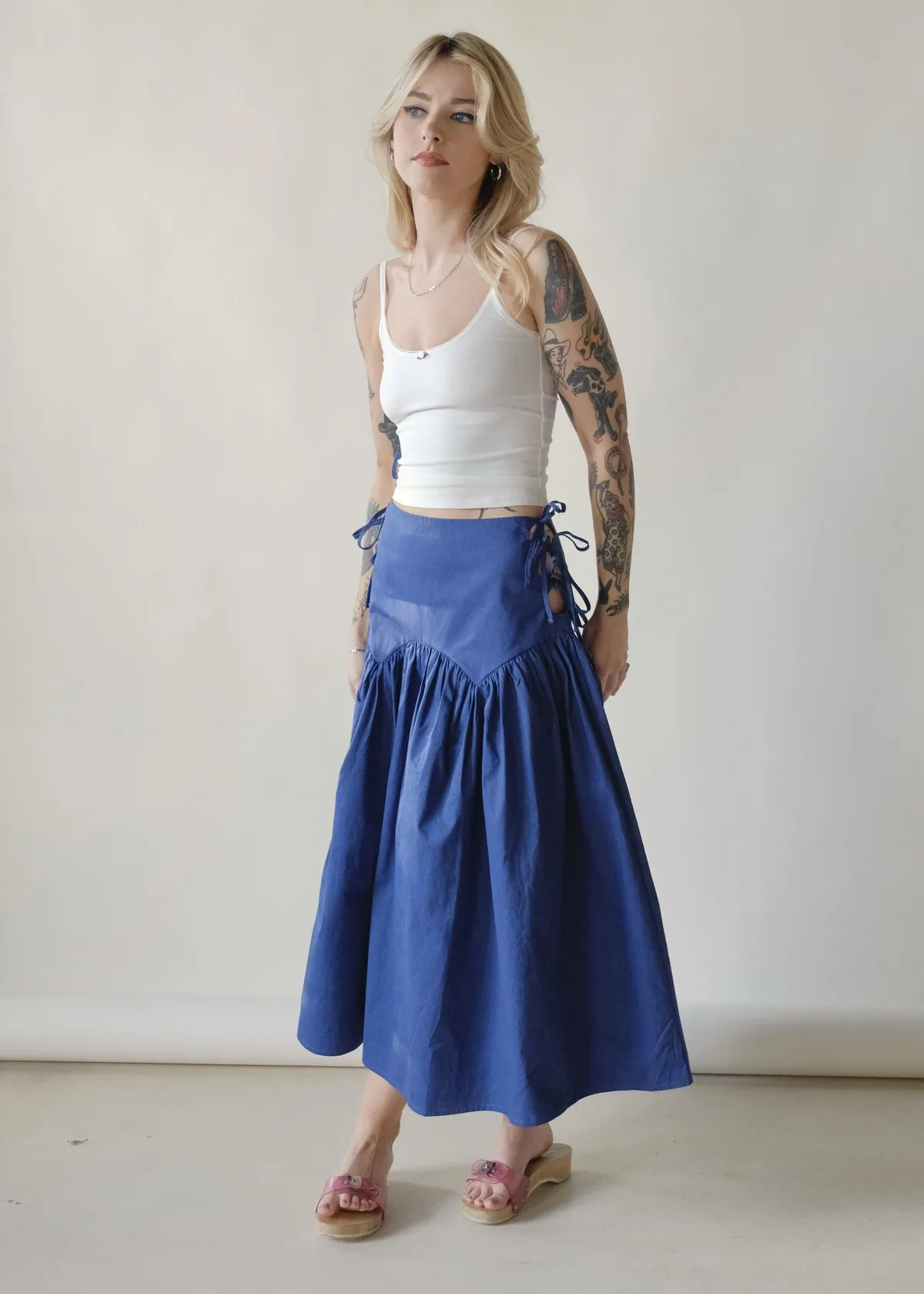 Nala Skirt - Indigo