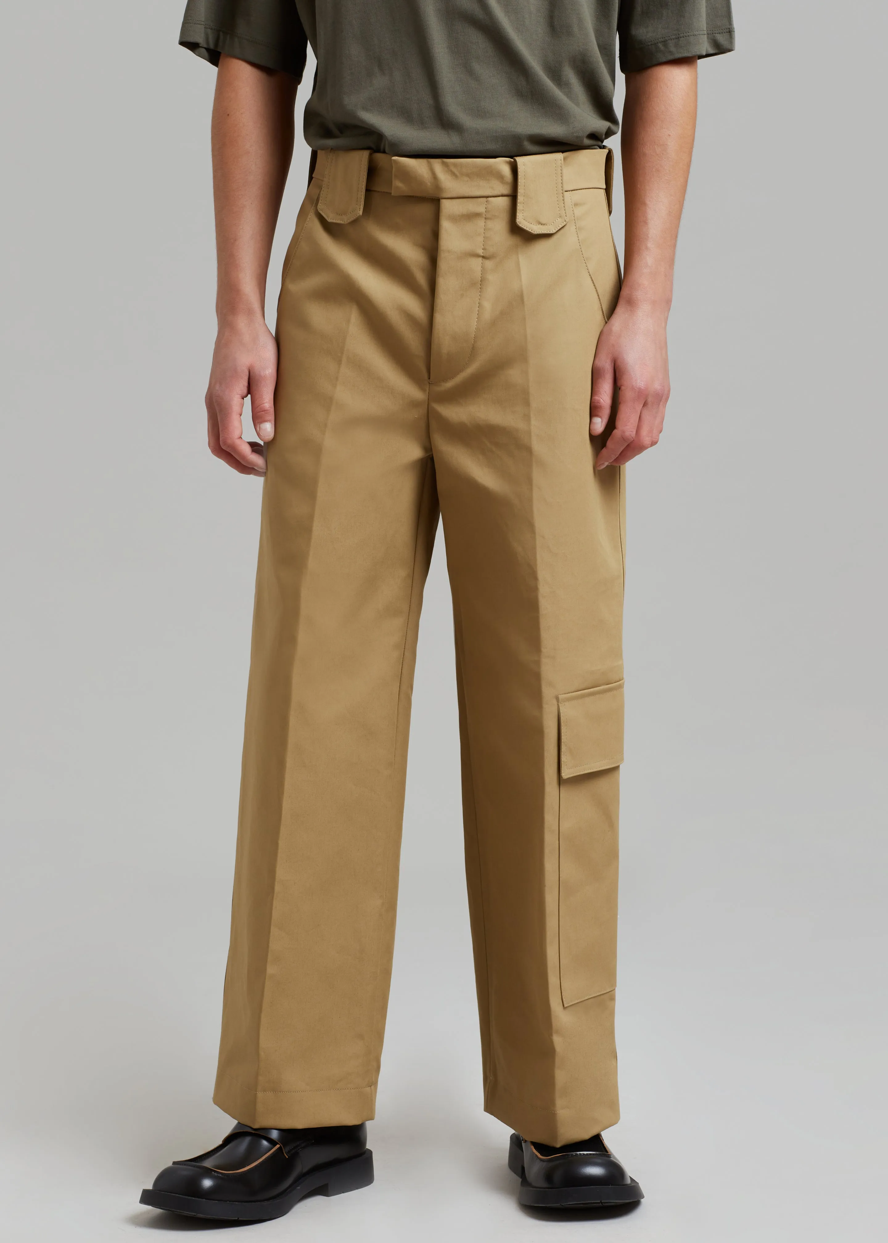 Nanushka Milas Utility Trousers - Khaki