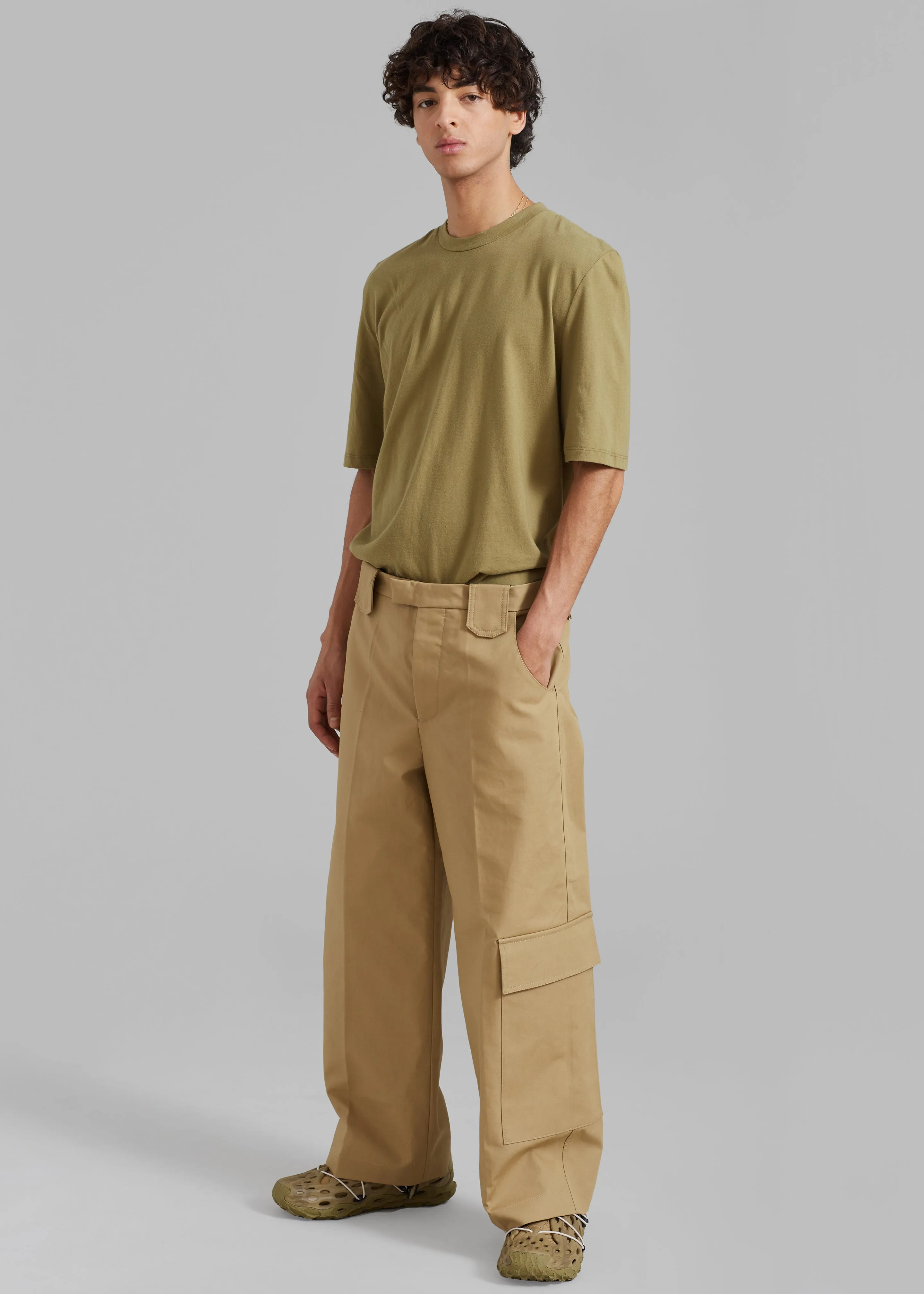 Nanushka Milas Utility Trousers - Khaki