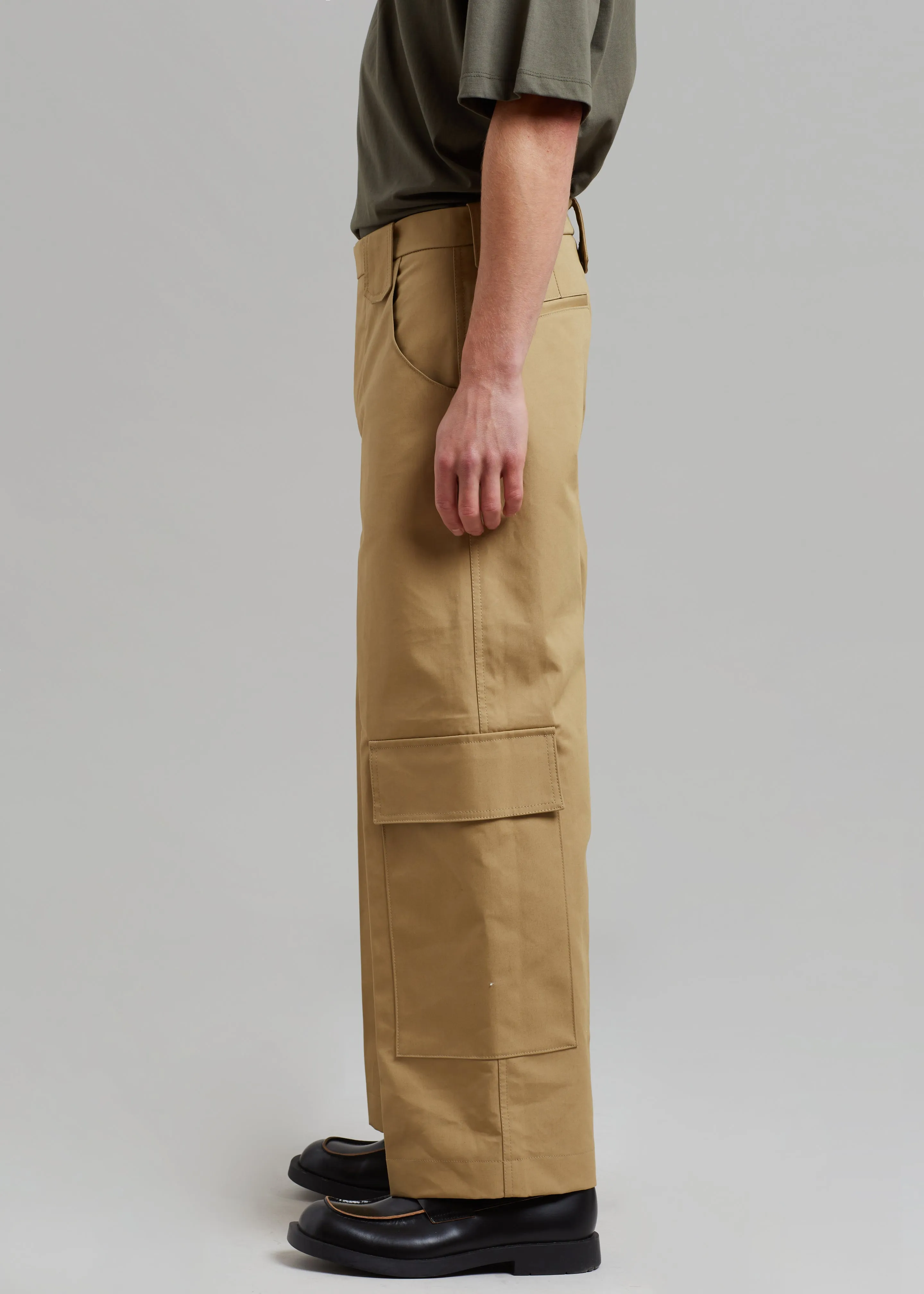 Nanushka Milas Utility Trousers - Khaki