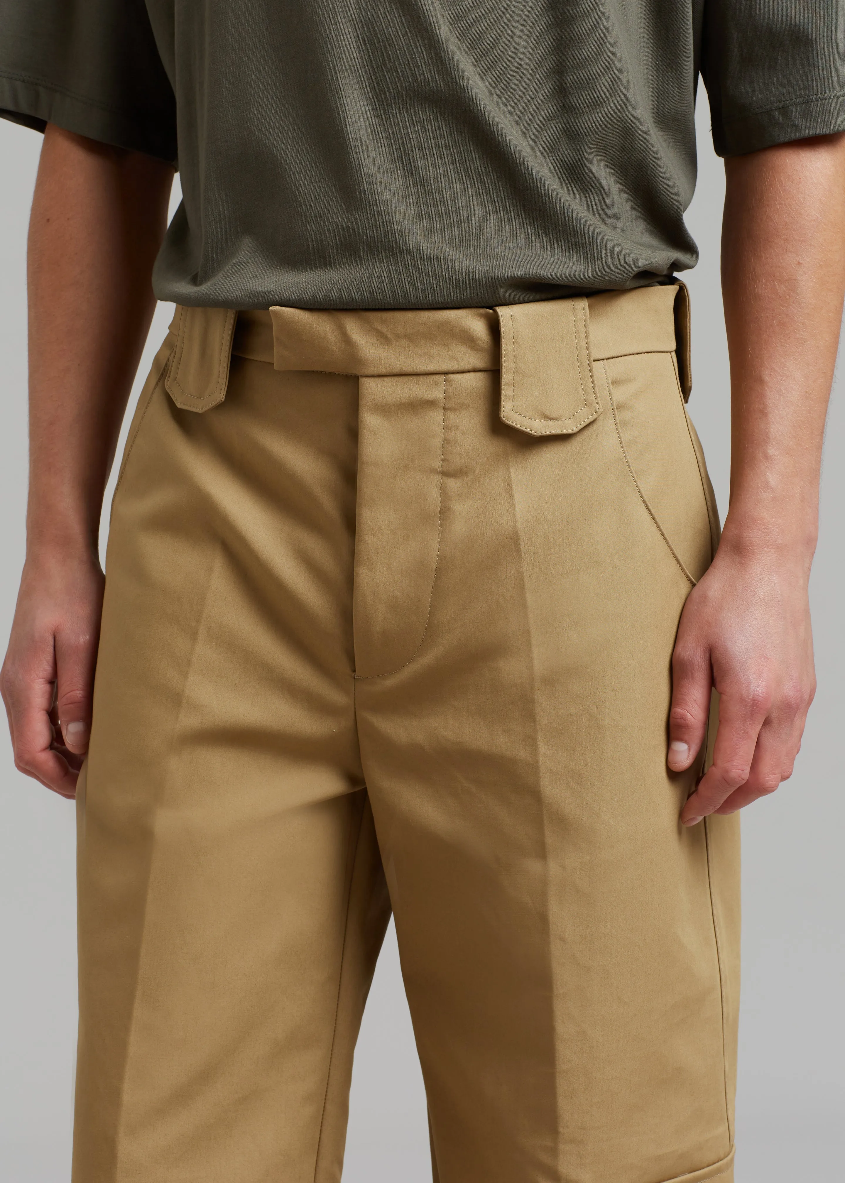 Nanushka Milas Utility Trousers - Khaki