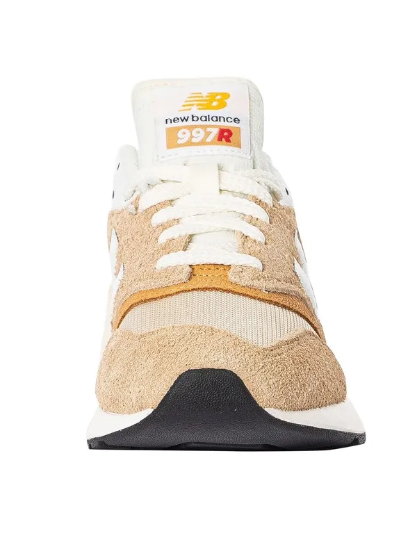 New Balance 997R Suede Trainers - Dolce/Sandstone