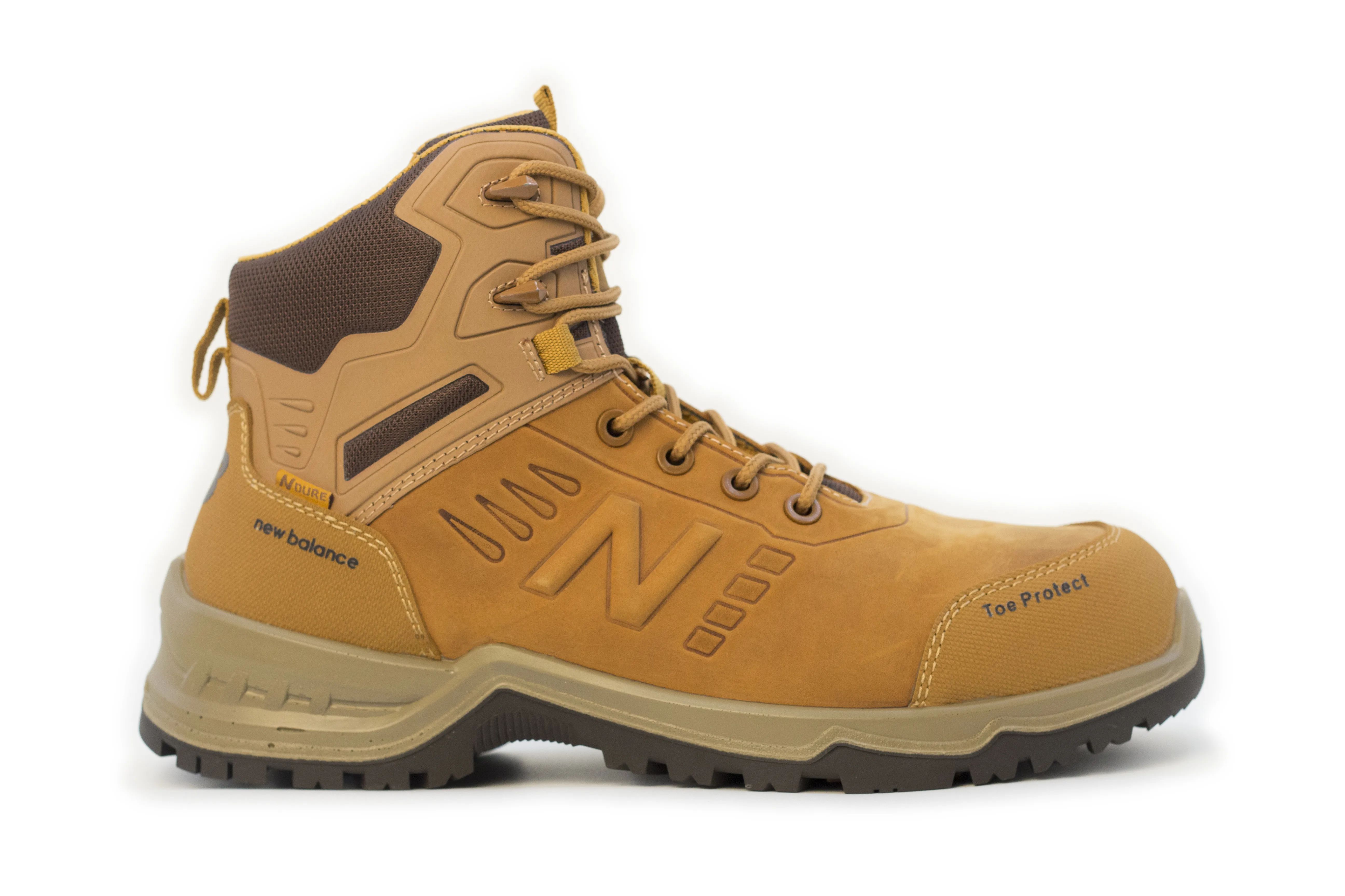 New Balance Contour Wheat Zip Sided Safety Boot, Pair