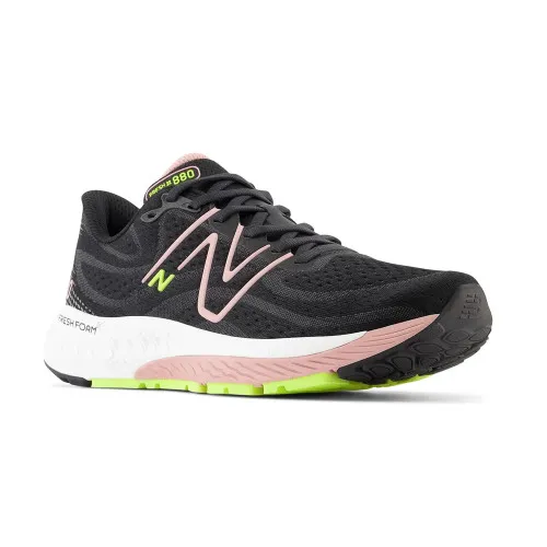 New Balance Women's W880Y13 Running Shoe Black/Pink Moon