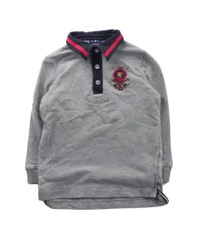 Nicholas & Bears Long Sleeve Polo 4T