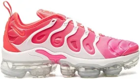 Nike Air Vapormax Plus Platinum Tint Flash Crimson sneakers Red