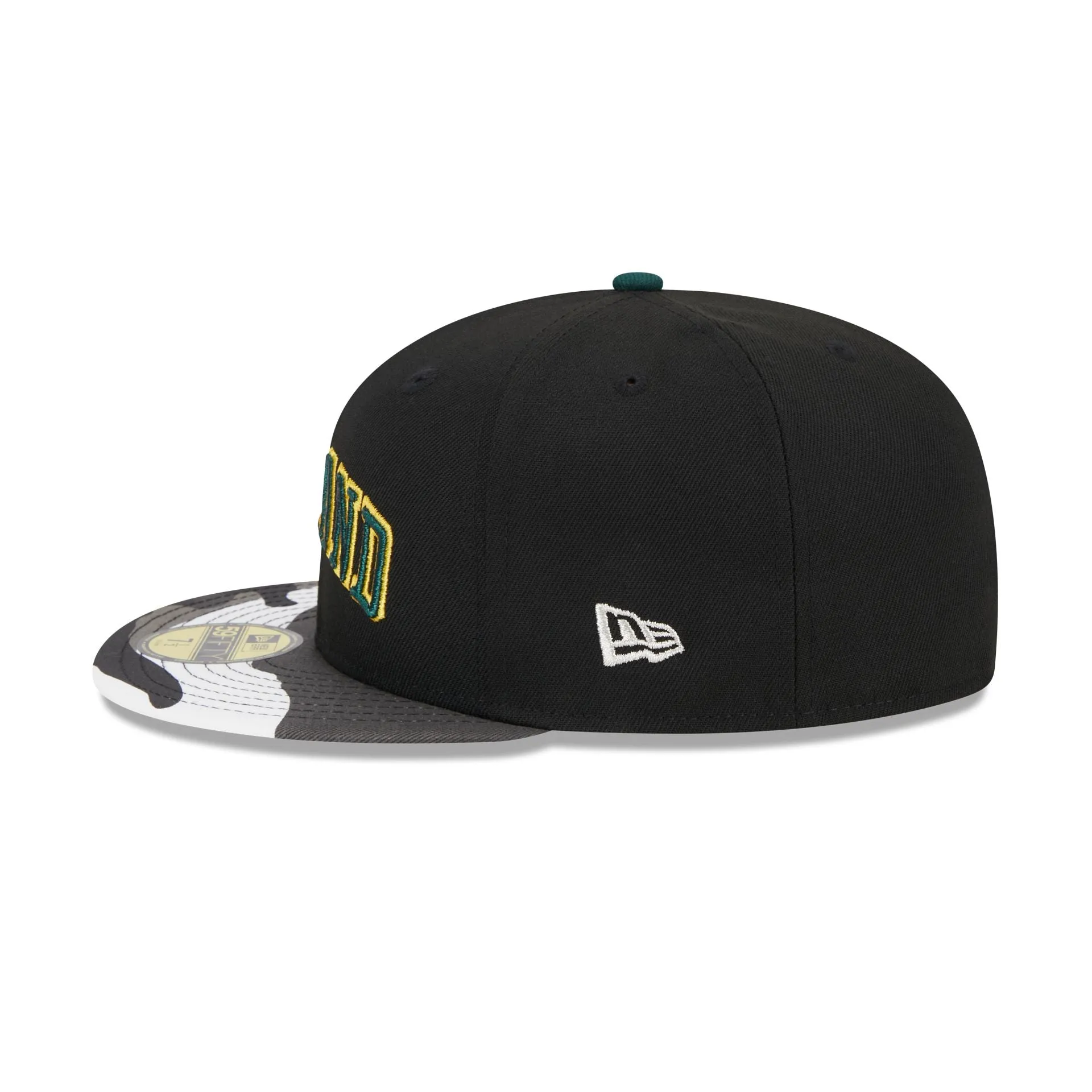 Oakland Athletics Metallic Camo 59FIFTY Fitted Hat