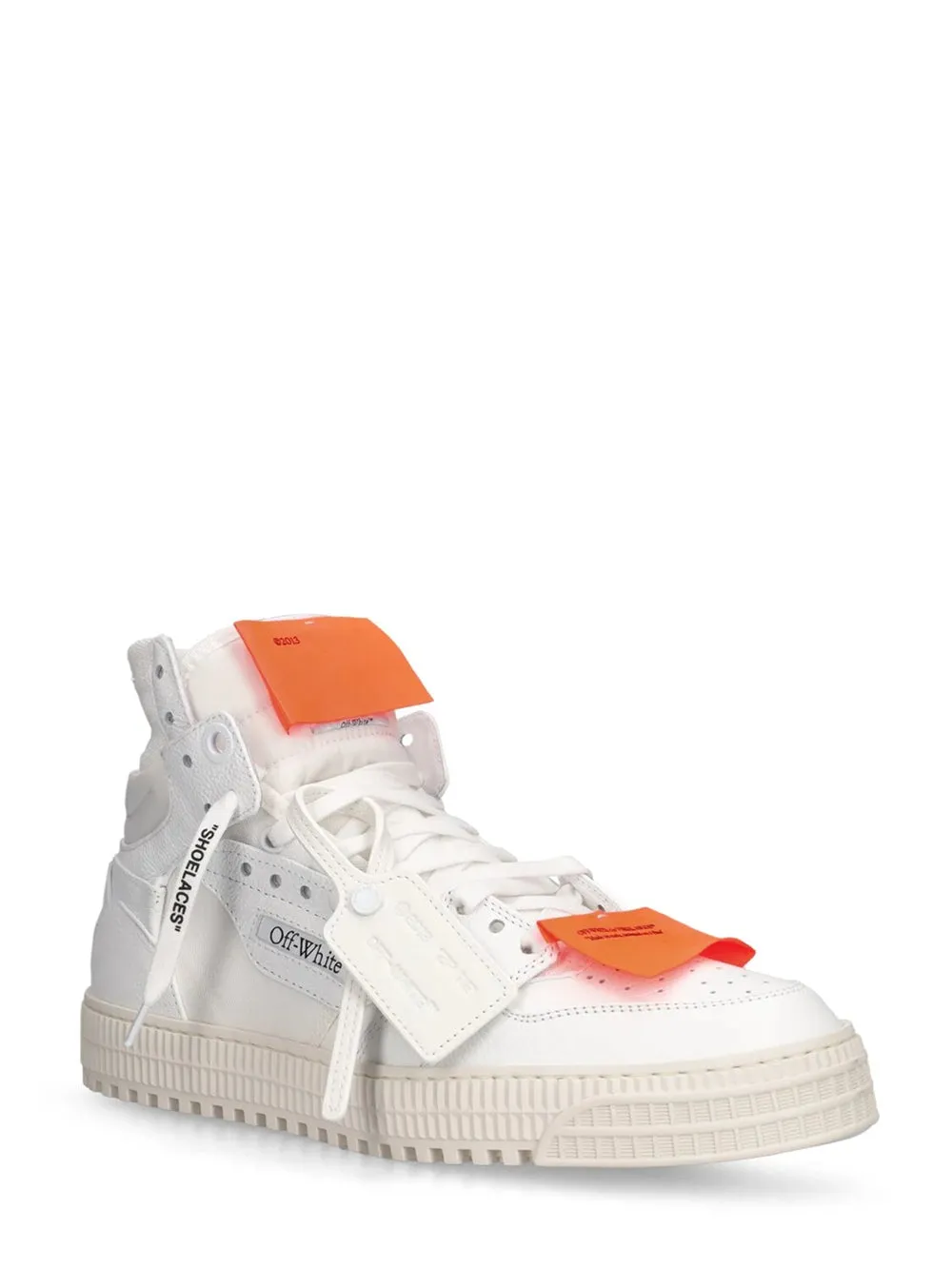 Off White    Off White 3.0 Off Court Sneakers In Leather