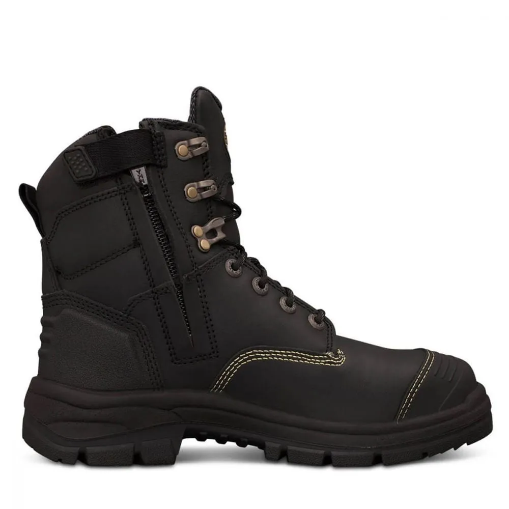 Oliver 55345z 150mm Zip Sided Safety Boot, Pair