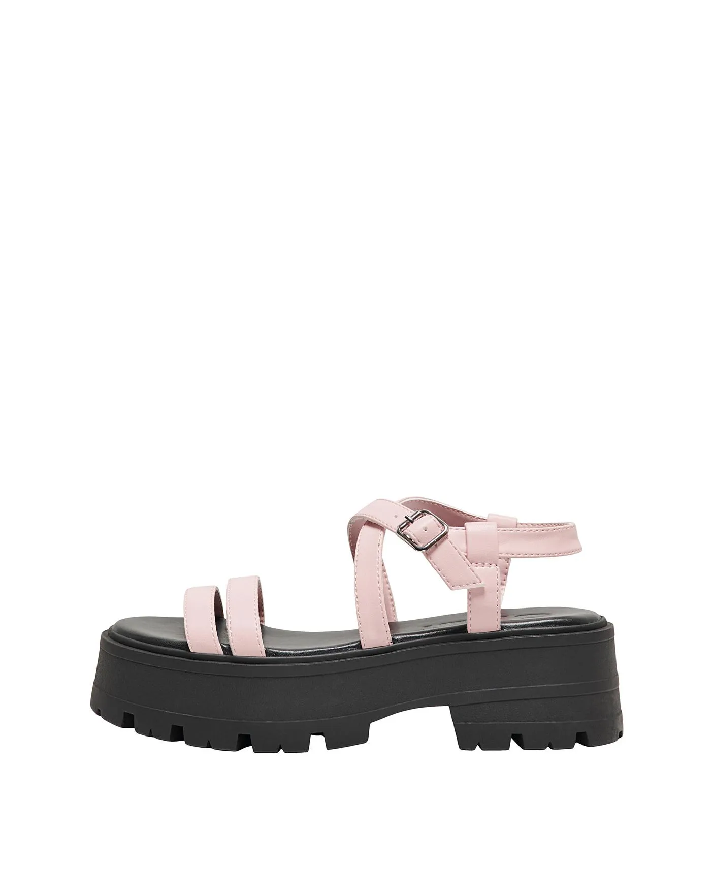 Only Mercery Chunky Sandals with Adjustable Buckle Standard Fit