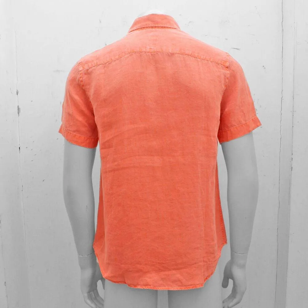 Orange Short Sleeve Shirt