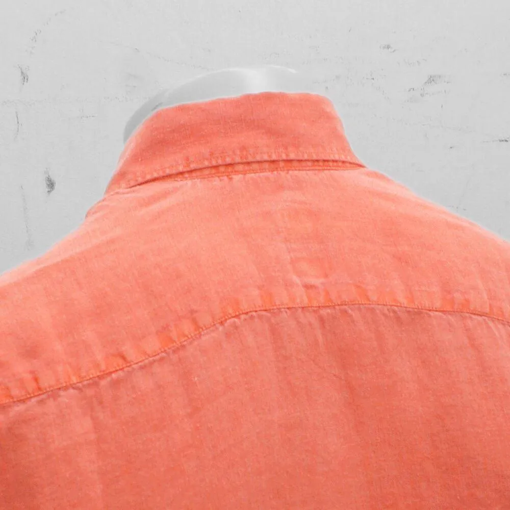 Orange Short Sleeve Shirt