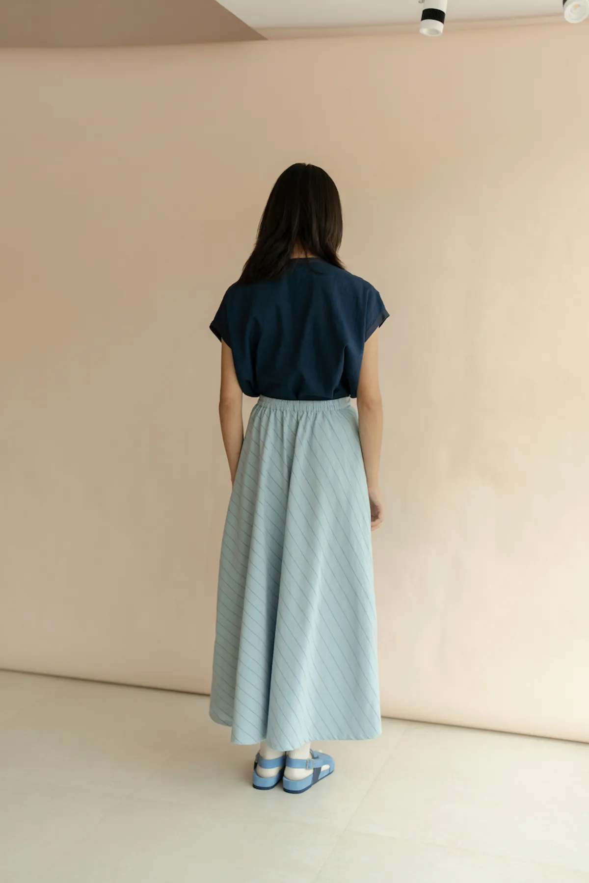 Oria Skirt - Light Blue