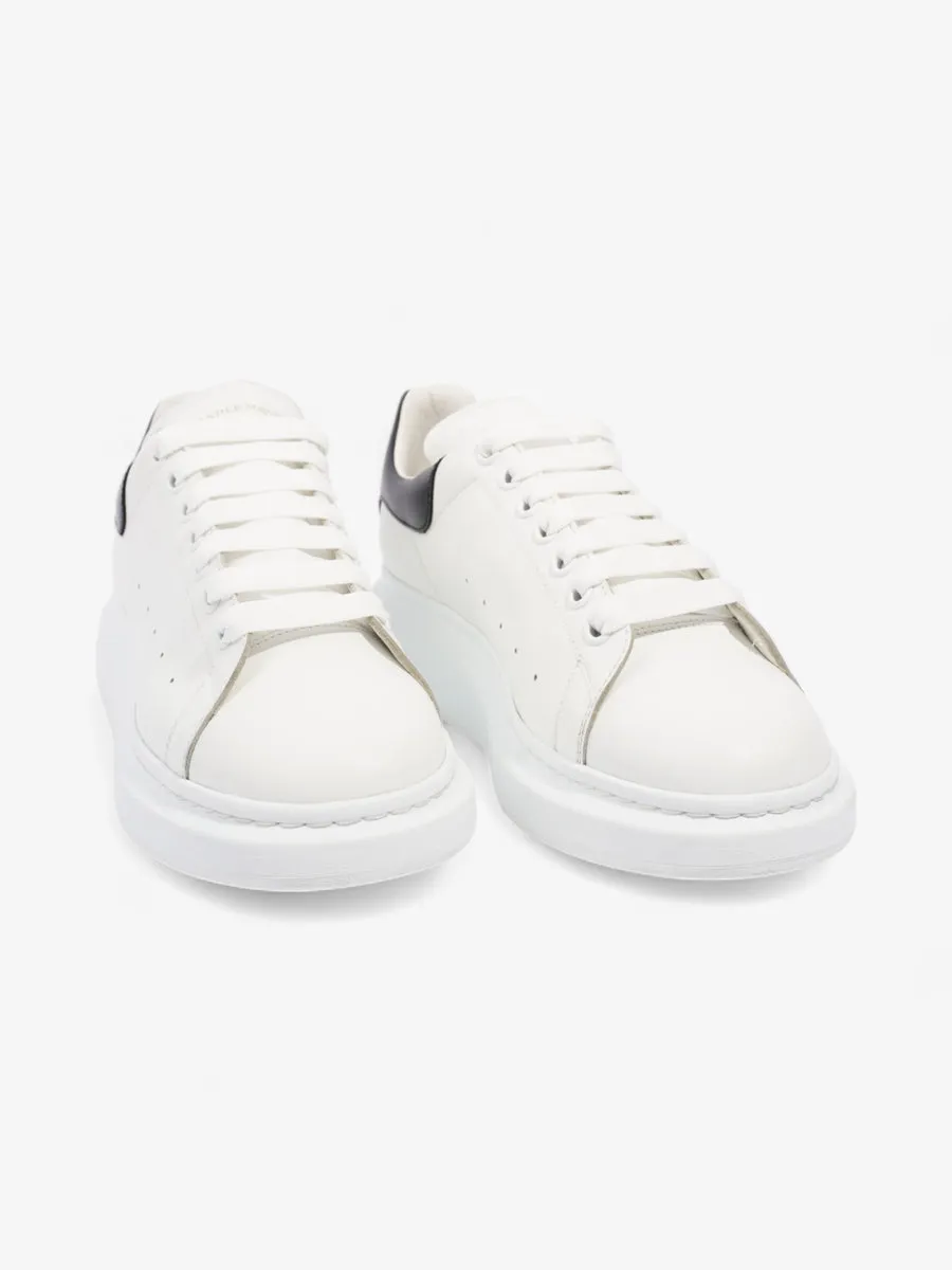 Oversized Sneakers White / Black Tab Leather EU 43 UK 9