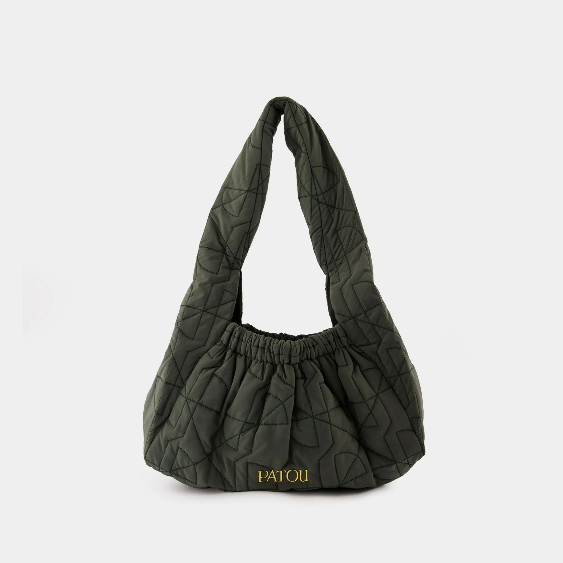 PATOU  Le Biscuit Shoulder Bag - PATOU - Synthetic - Green