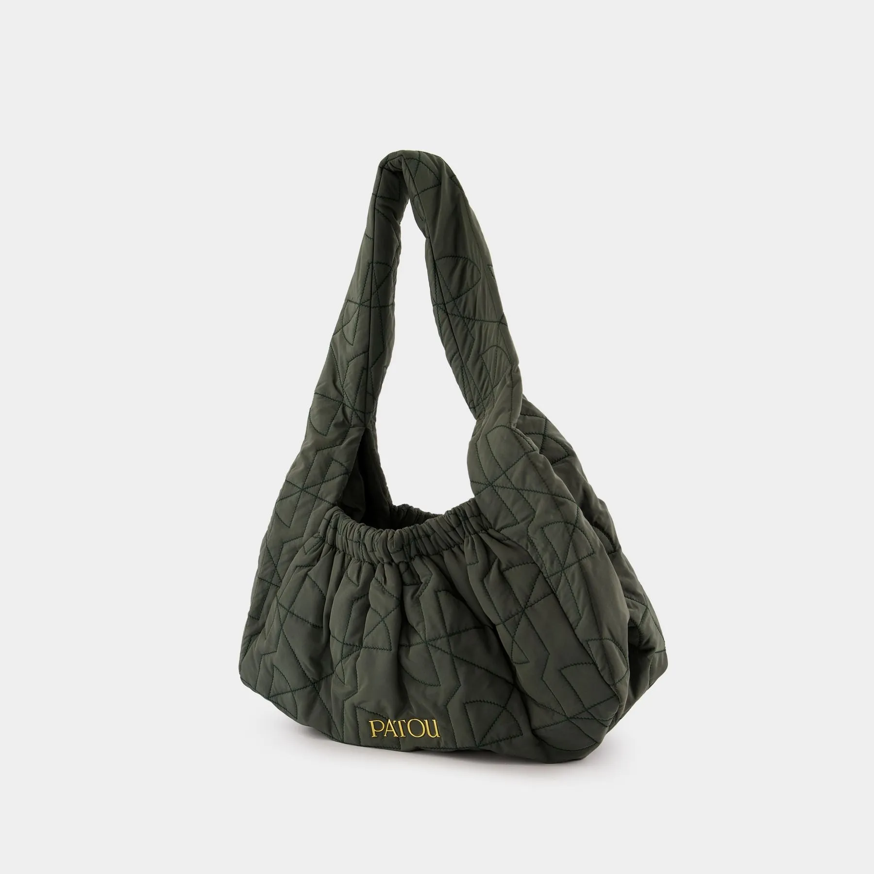 PATOU  Le Biscuit Shoulder Bag - PATOU - Synthetic - Green