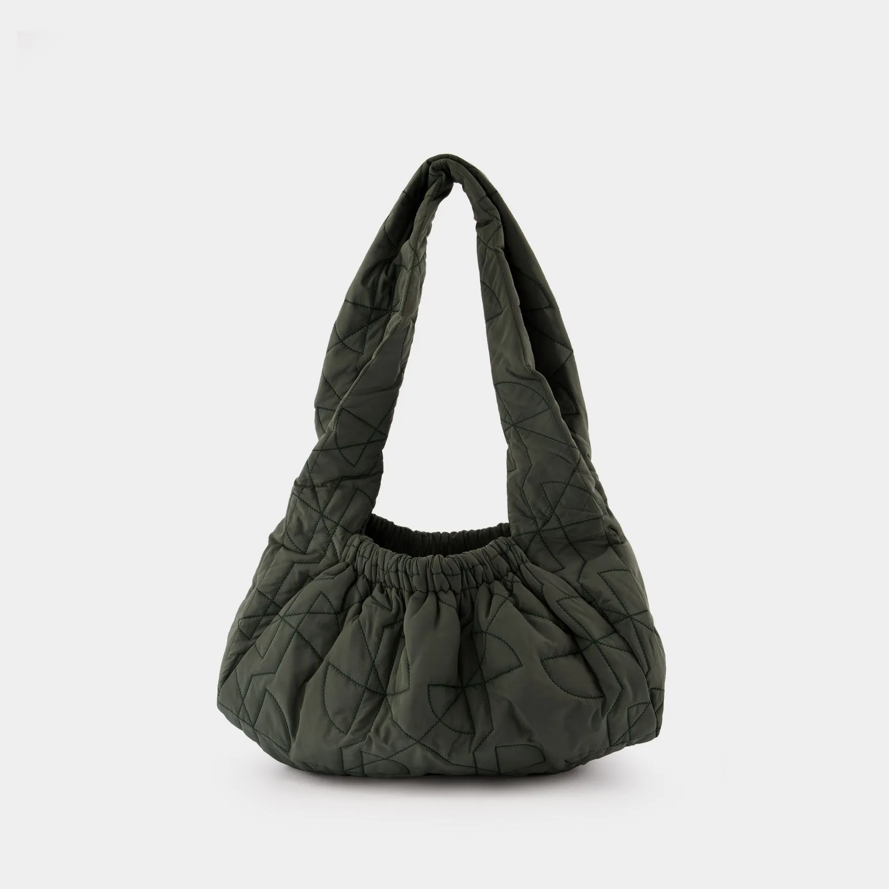 PATOU  Le Biscuit Shoulder Bag - PATOU - Synthetic - Green