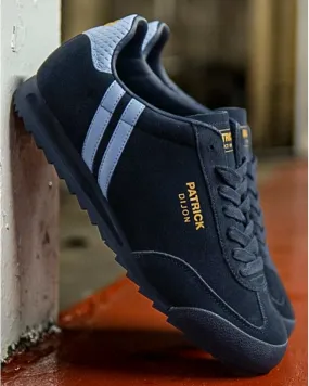 Patrick Dijon Trainers Navy/Sky Blue