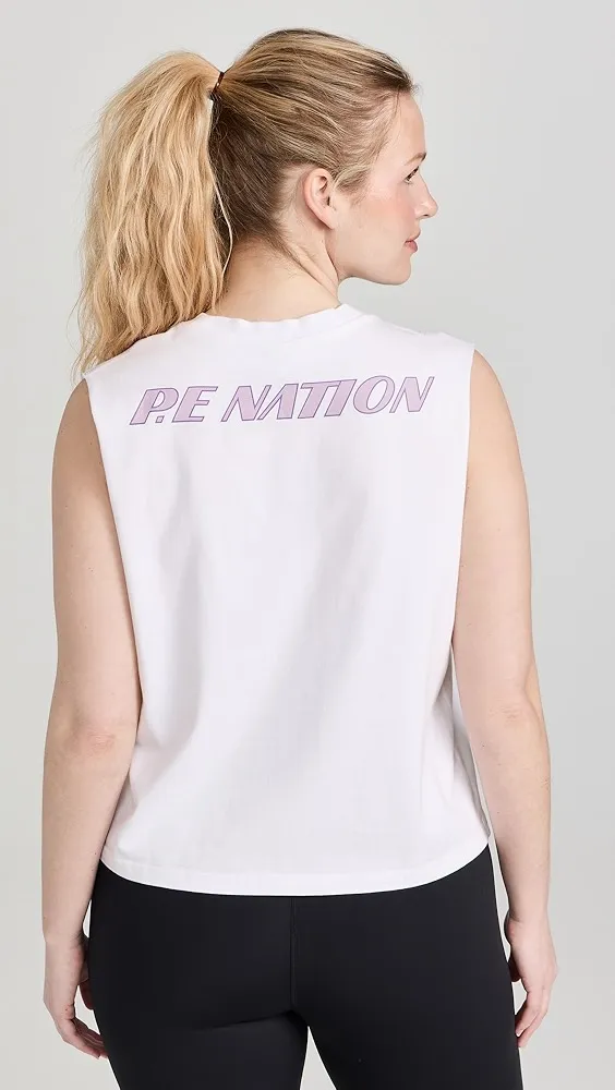 P.E NATION   Double Jump Tank 