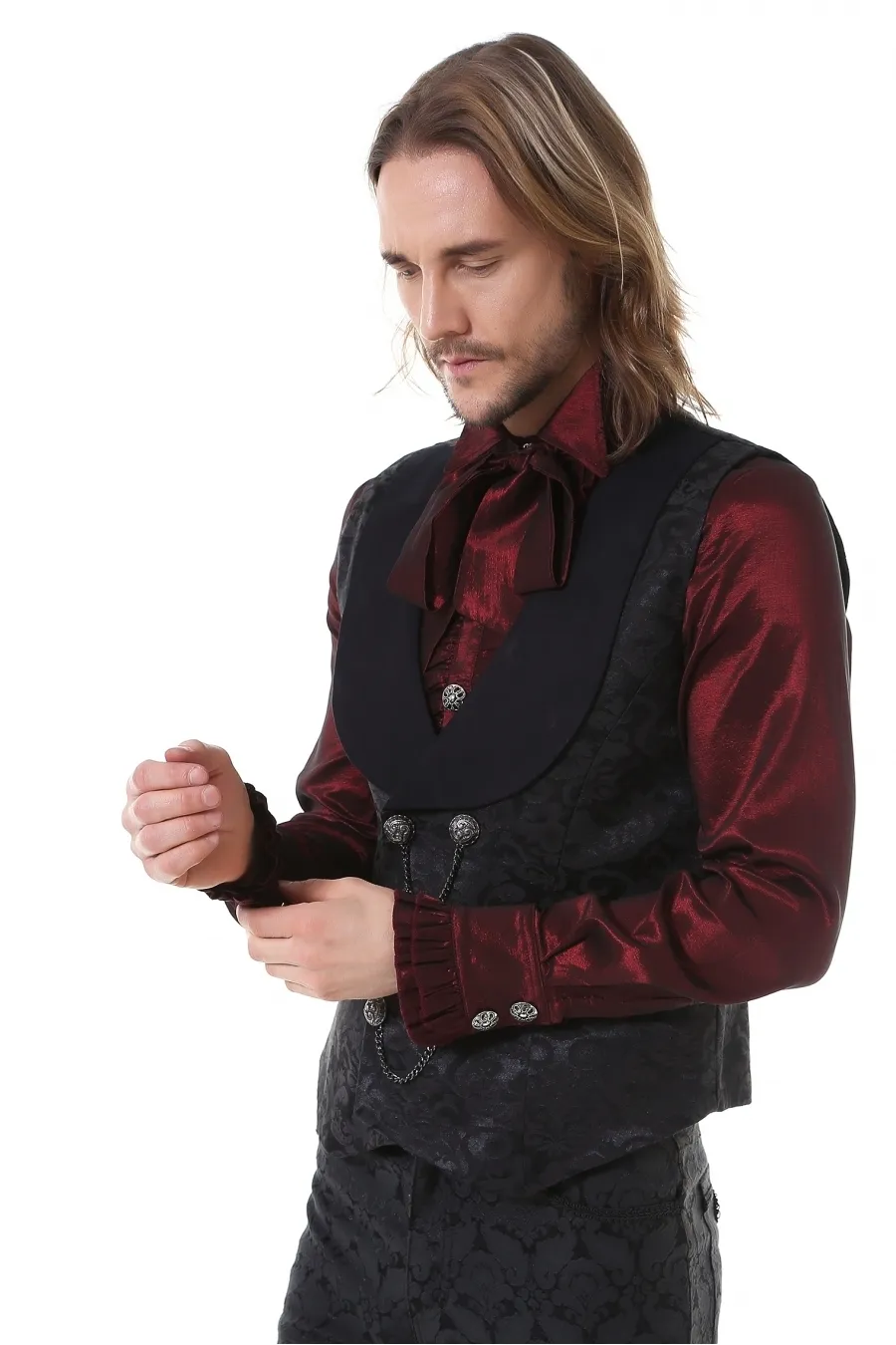 Pentagramme - Vest Gilet Homme Aristocrate | Dark Ages