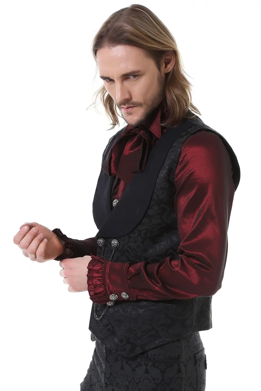 Pentagramme - Vest Gilet Homme Aristocrate | Dark Ages