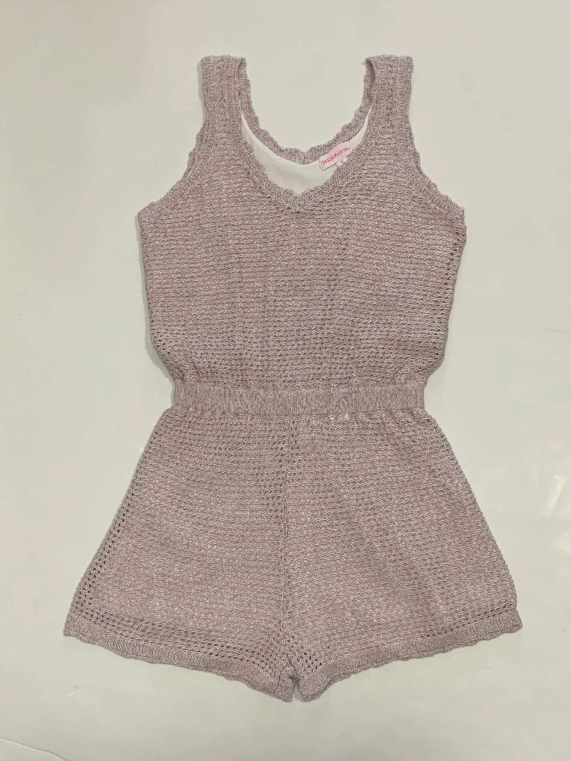 Perky Purple Romper