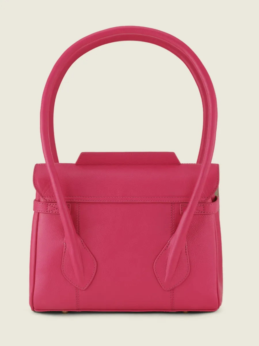 Pink Leather Handbag for Women - Colette S Sorbet Raspberry | PAUL MARIUS