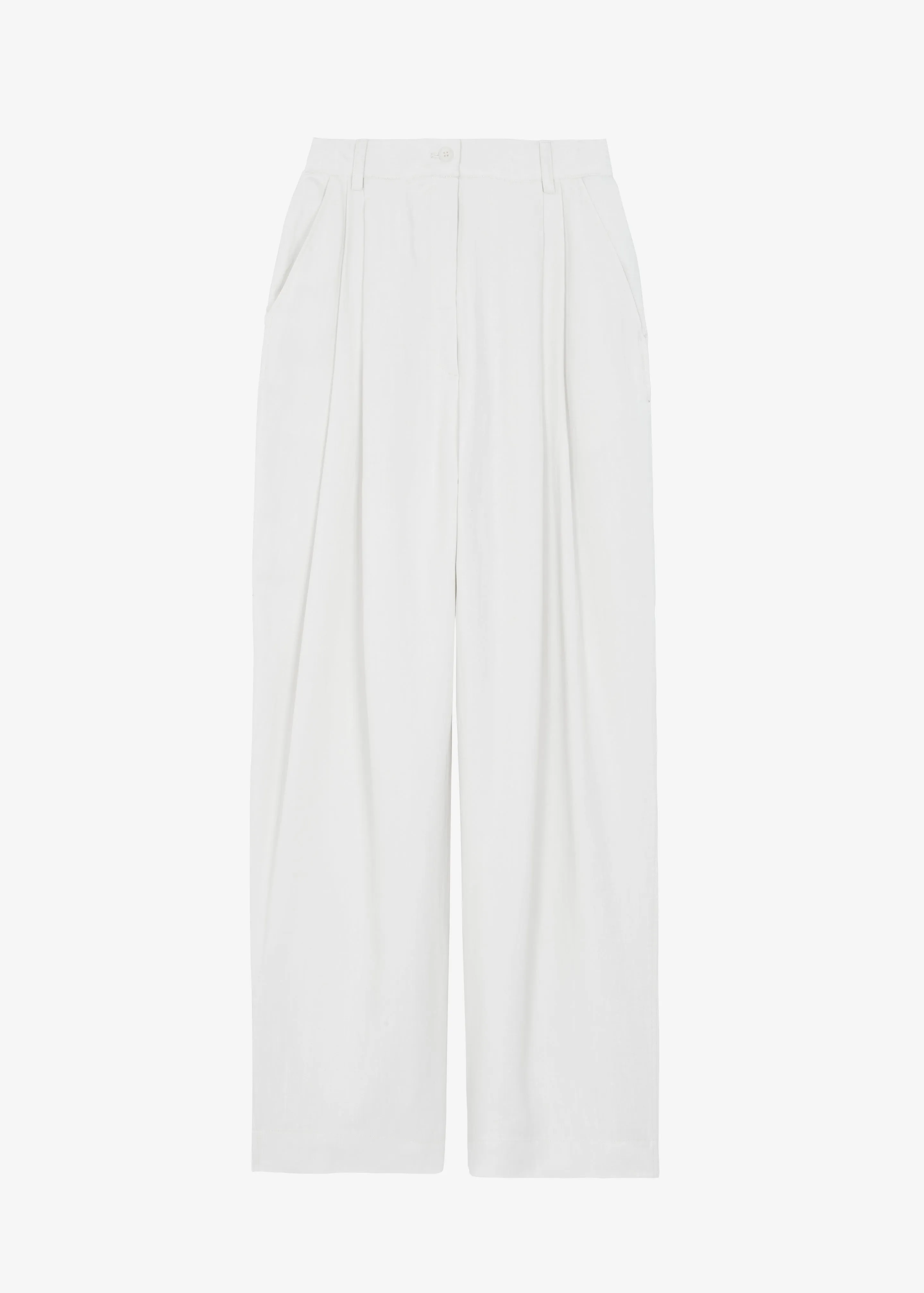 Piper Pleated Trousers - White