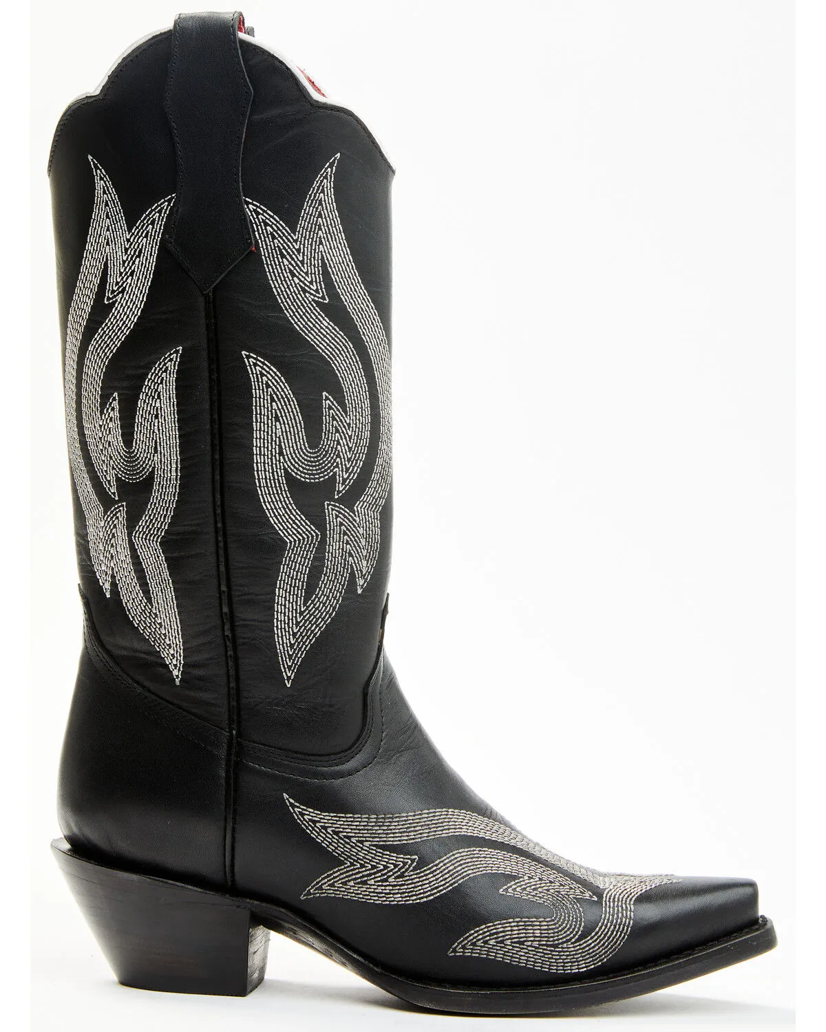 Planet Cowboy Women's Psychedelic Lines On The Highway Leather Western Boot - Snip Toe