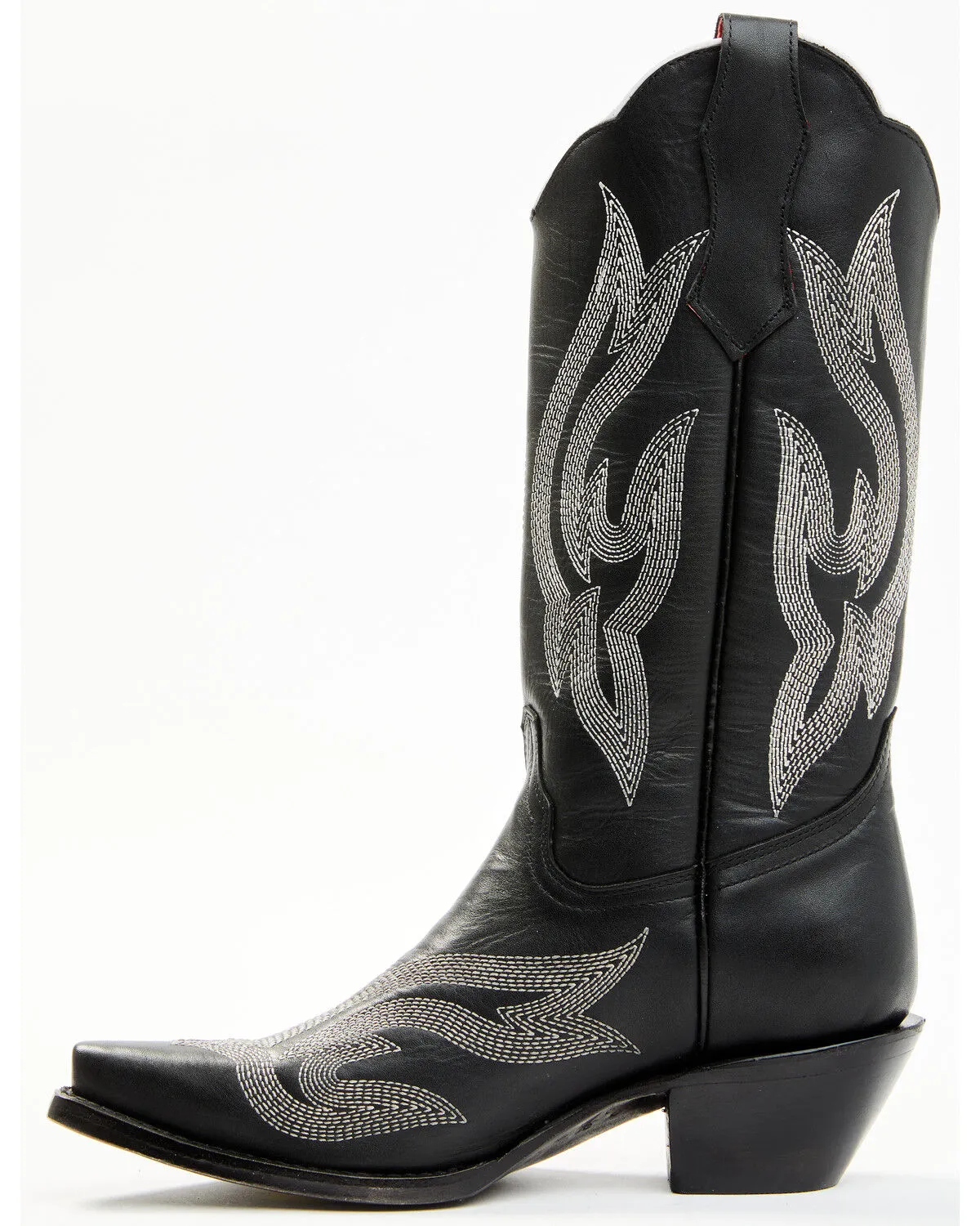 Planet Cowboy Women's Psychedelic Lines On The Highway Leather Western Boot - Snip Toe