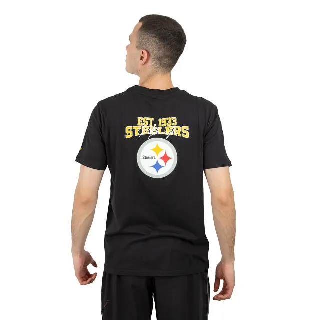 Playera Manga Corta Pittsburgh Steelers NFL Helmet