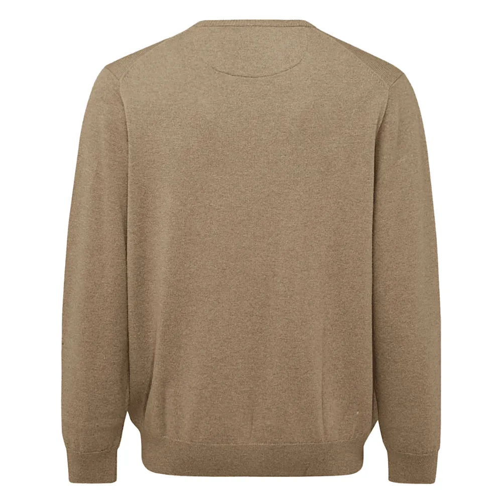 Polo Ralph Lauren Honey Brown Heather Pullover | Menswear Online