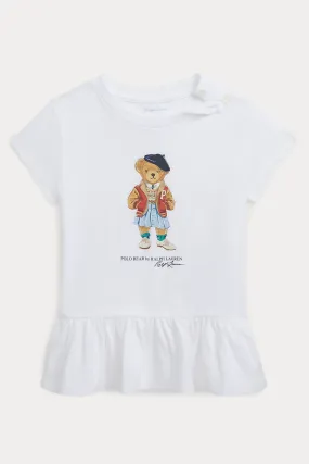 Polo Ralph Lauren Kids 12-18 Aylk Kz Bebek Polo Bear T-shirt