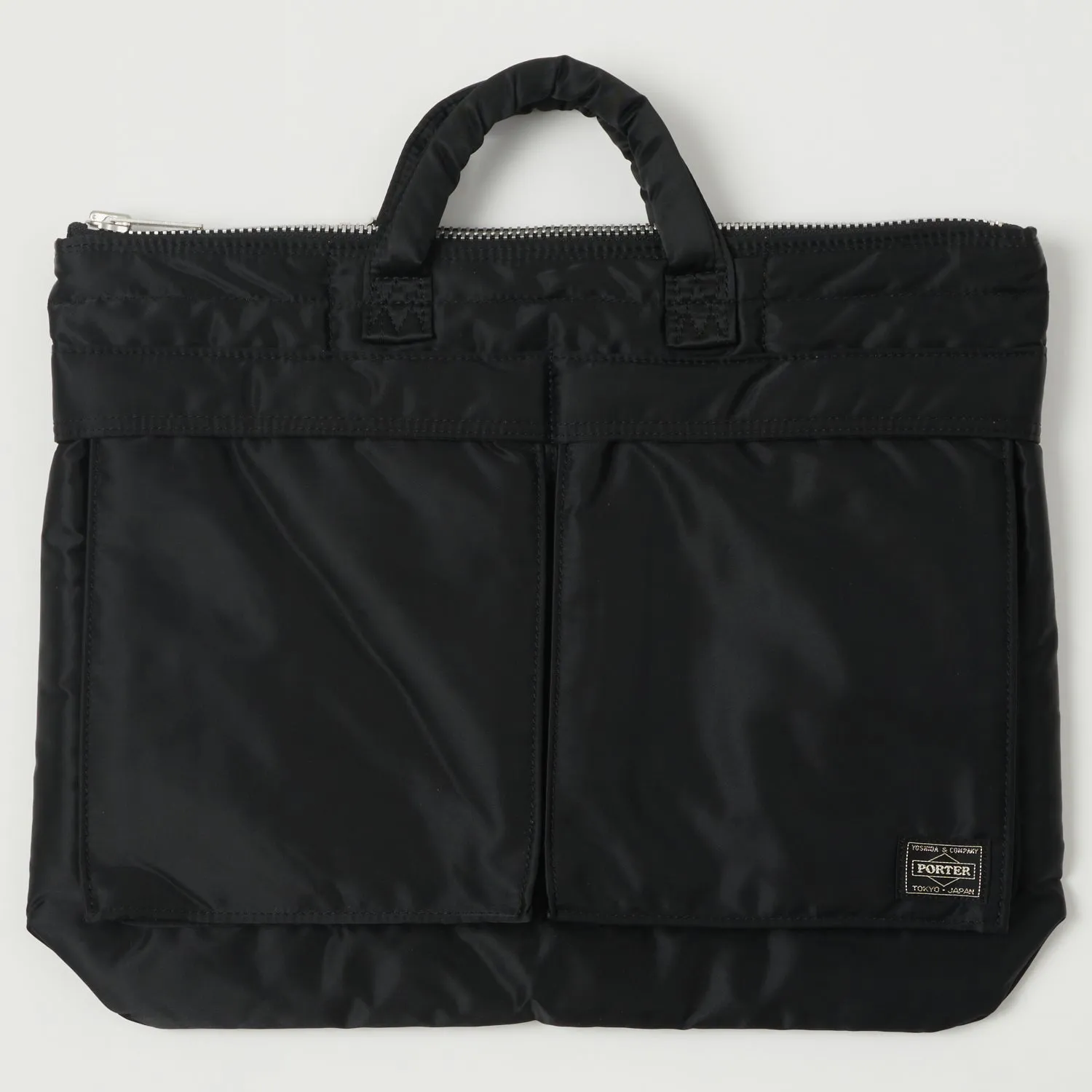 Porter-Yoshida & Co. Tanker Short Helmet Bag (S) - Black